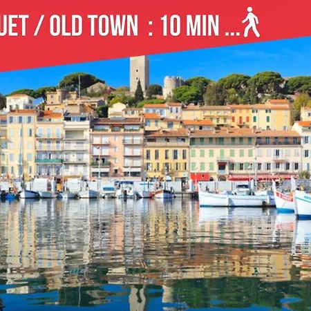 Le Cocon Des Artistes - Coeur De - Spacieux - Terrasse - Clim Apartamento Cannes