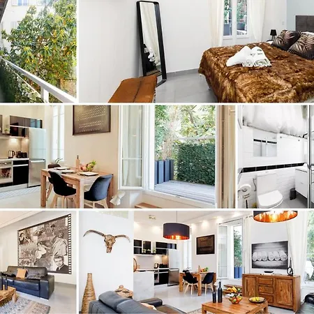 Le Cocon Des Artistes - Coeur De - Spacieux - Terrasse - Clim Apartment *