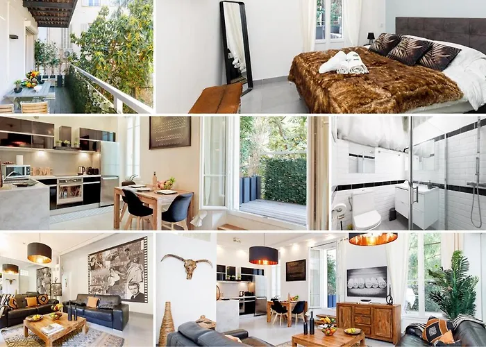 Le Cocon Des Artistes - Coeur De - Spacieux - Terrasse - Clim Apartman *
